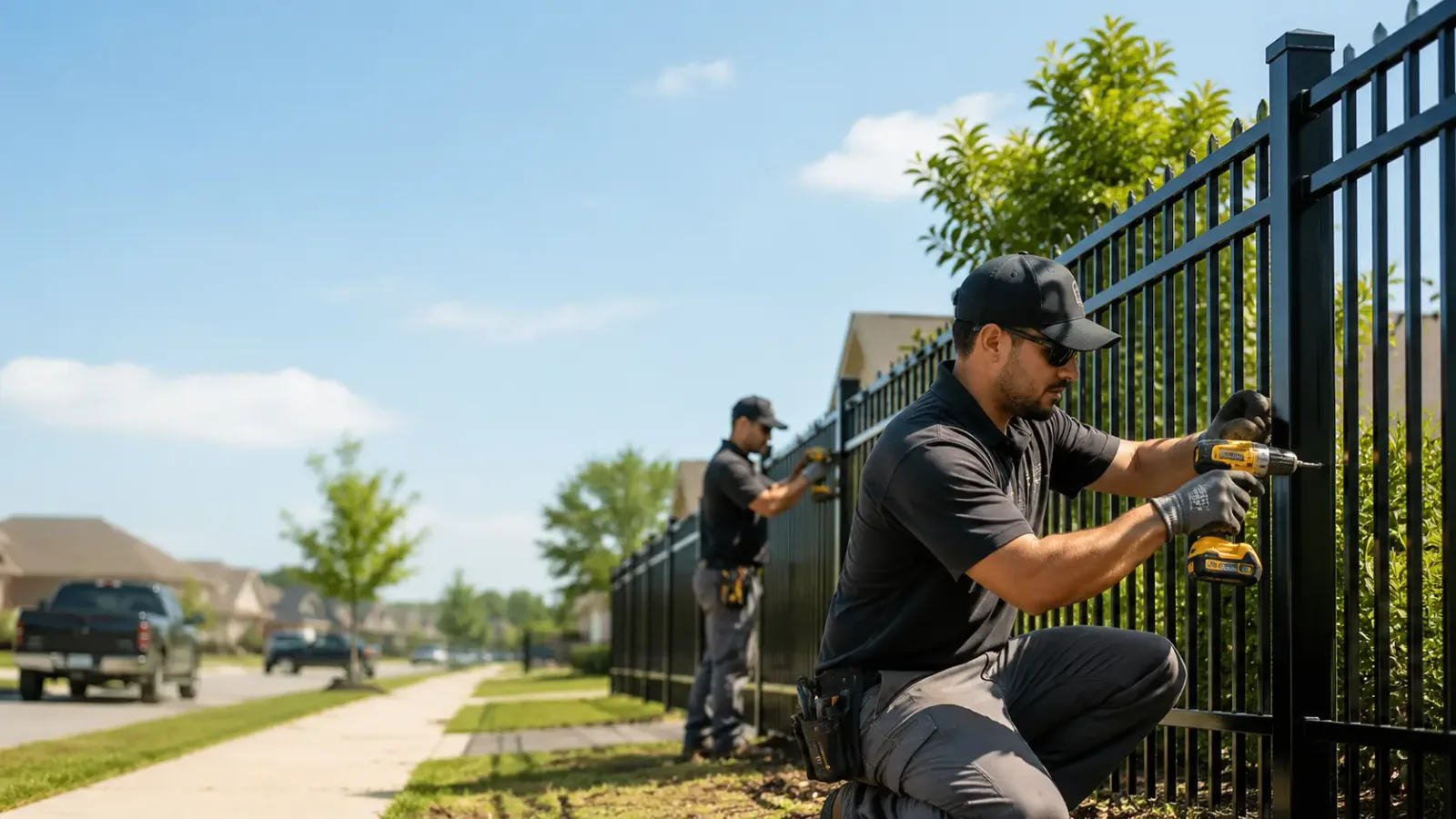 Metal Fence Installation in Asheboro, NC